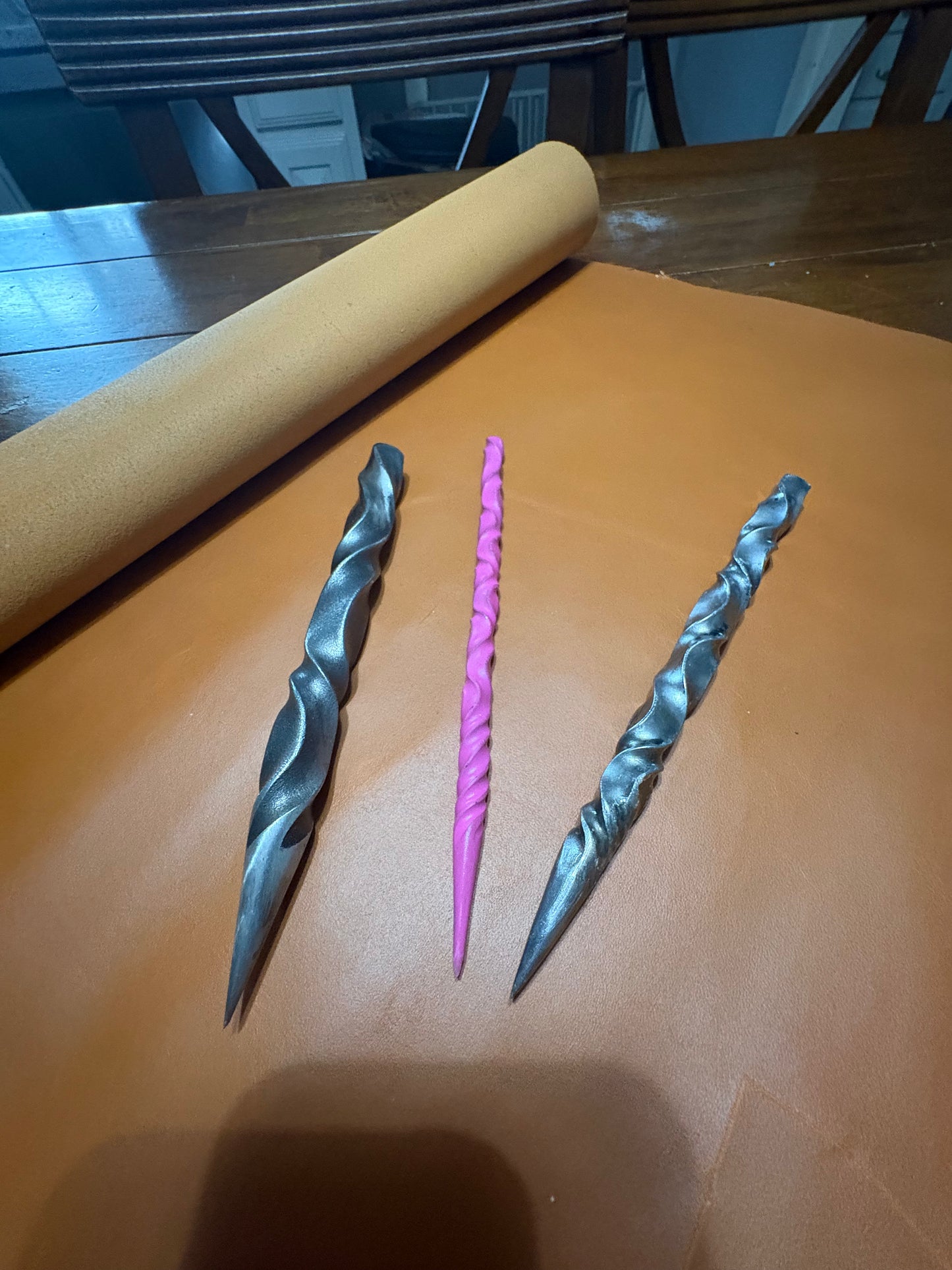 Colored 1/4 Reverse Twist Scratch Awl
