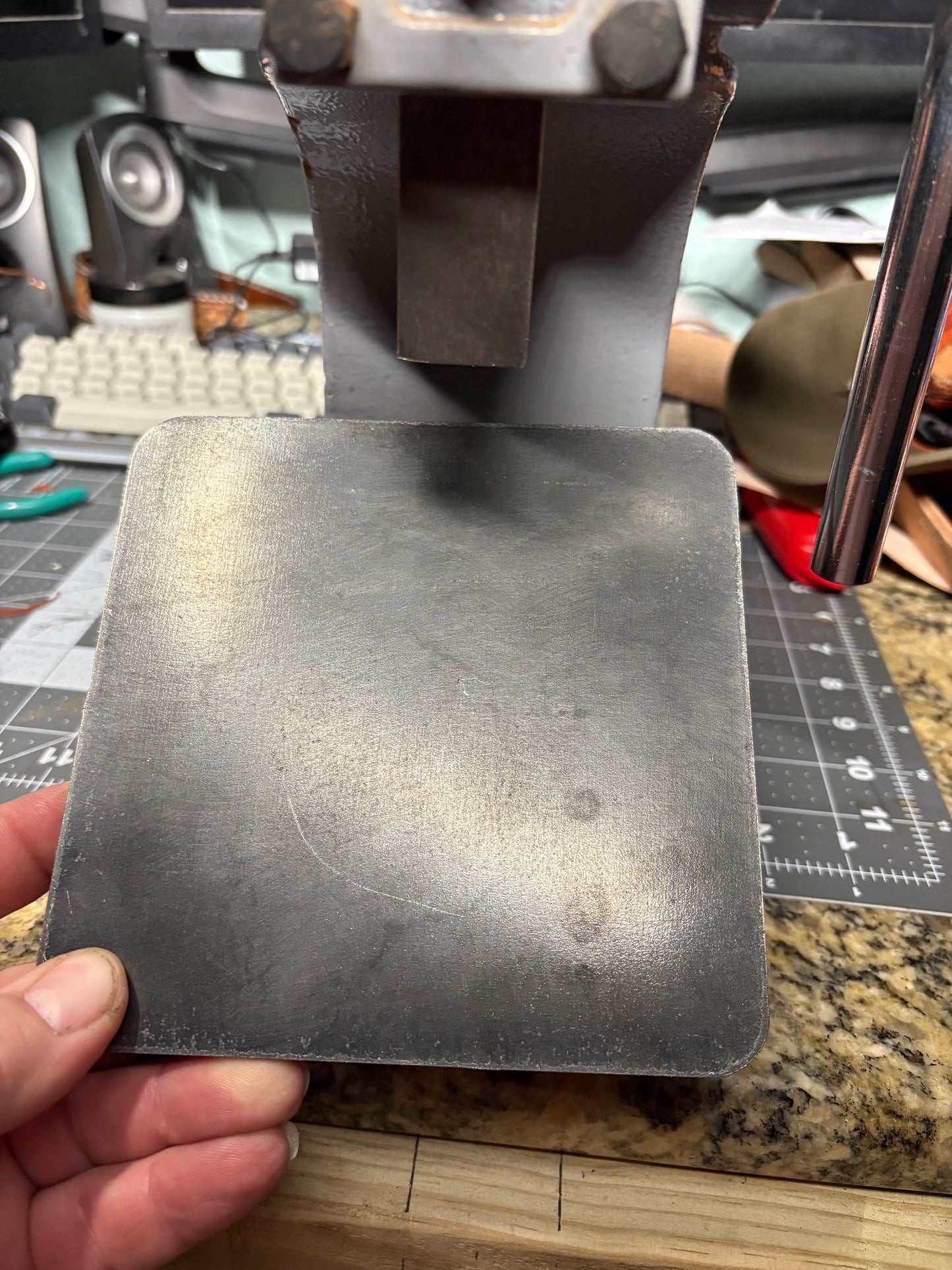 Arbor Press Bottom 6x6 plate.