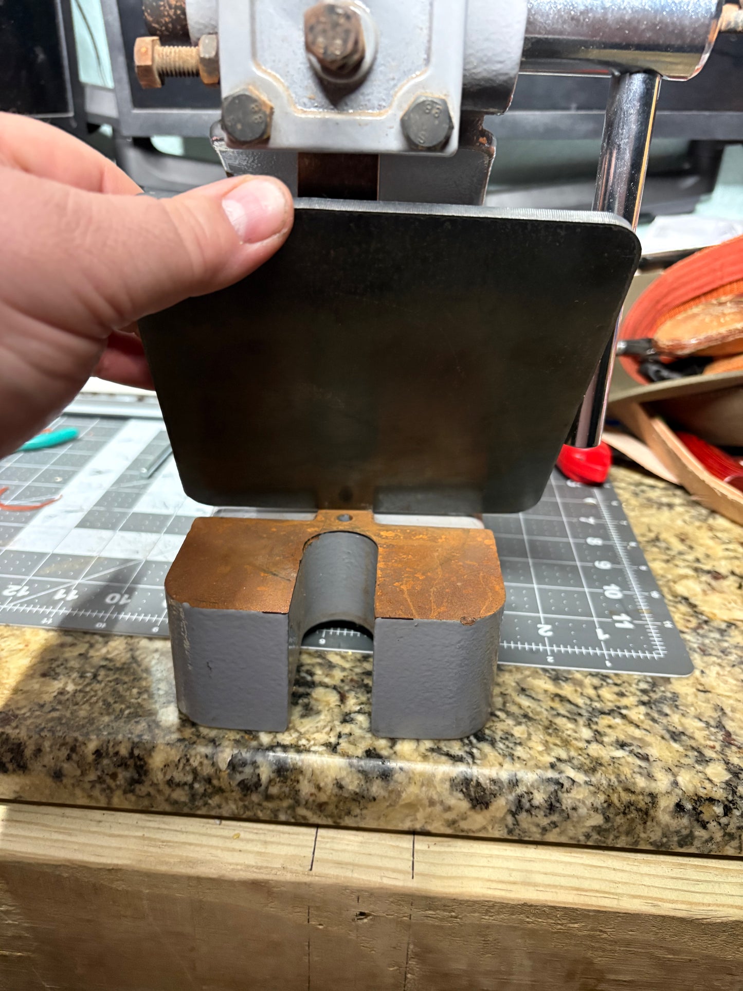 Arbor Press Bottom 6x6 plate.