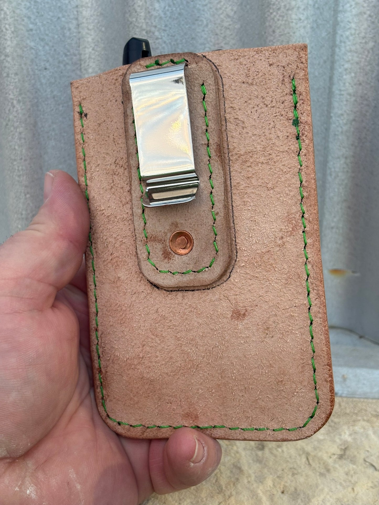 Tape Measure Holster with Pocket